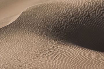 De kunst van zand | zandduin in de woestijn | Iran