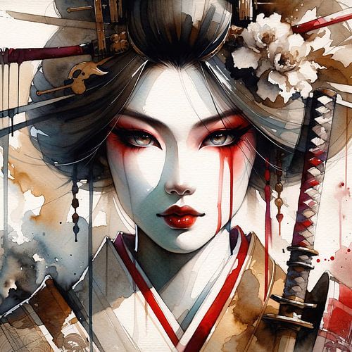 Katana Bloom Moderne Geisha