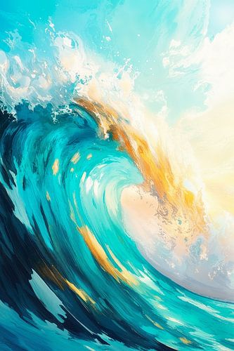 La force des ondes dans la lumière du soleil
