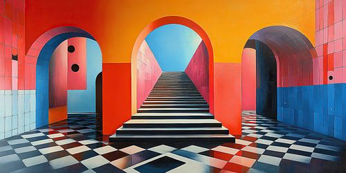 Interior design Surrealism Architecture Design Geometry