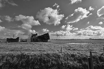 Vlaamse Verlaten Vervallen Boerderij van Through Kristels Lens