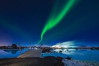 Blue Lagoon met Noorderlicht