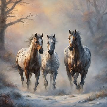 Appaloosa Paard 2 van Johanna's Art