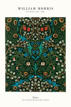 William Morris - Tulpen van Old Masters