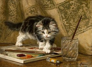 Henriëtte Ronner-Knip - Der junge Künstler