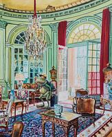 Mathieu, on a trip..arrives at a French castle.