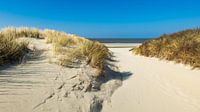 Blauwe lucht boven Langeoog van Friedhelm Peters thumbnail