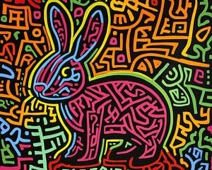 Buntes Kaninchen