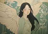 Woman and Wings | Quiet Woman with Wings