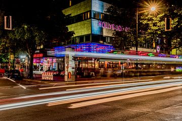 Berlijn by night van Photobywim Willem Woudenberg