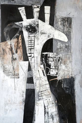 Abstract giraffe