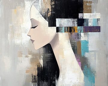 Vrouwelijke Figuur | Serene Complexity van Zen en Meer