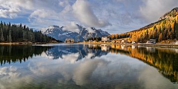 Lake Misurina in the Dolomites