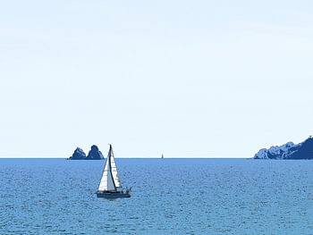 Sailing on Legendary Blue
