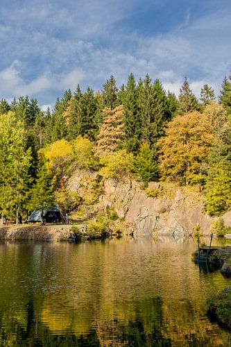 Herfstwandeling door het Thüringer Woud