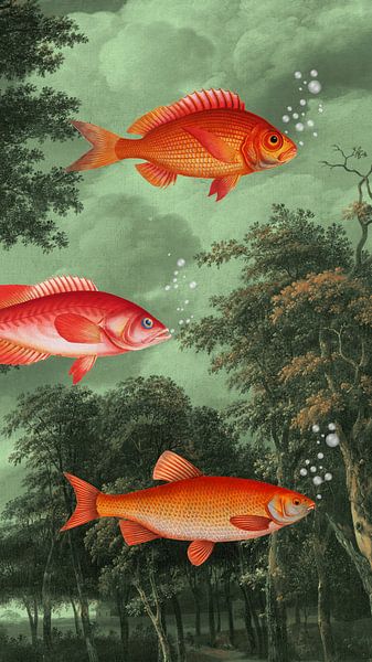 It's The Season of Flying Fish von Marja van den Hurk