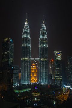 Kuala Lumpur icoon van Peter Leenen