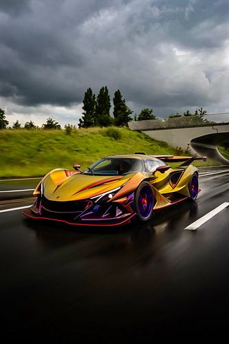Apollo Intensa Emozione Golden dragon hypercar