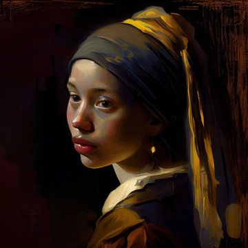 The pearl and the girl van Bianca ter Riet