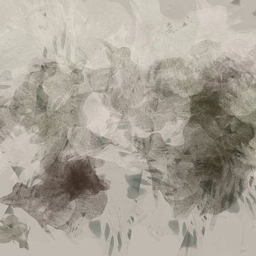 Abstract Wabi-Sabi  Organic Shapes by Dina Dankers