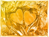 Herzen Nr. 2 - goldgelb