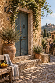 Stone Stairway to the Hills