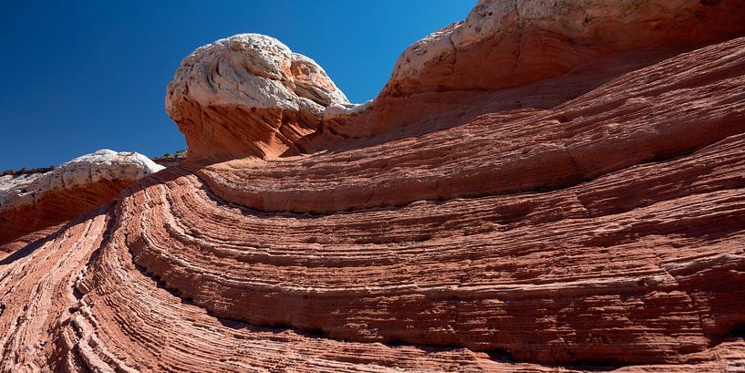 White Pocket Swirl 02 in Arizona (USA) von Jan Roeleveld