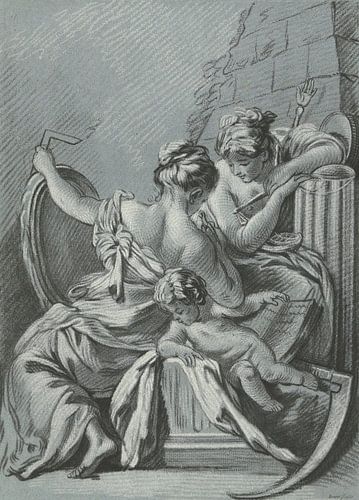 Louis-Marin Bonnet, De Wijsheid en de Rechtvaardigheid, 1771 - 1772