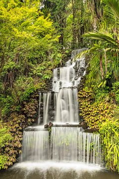 Waterfall in New Zealand by Markus Lange
