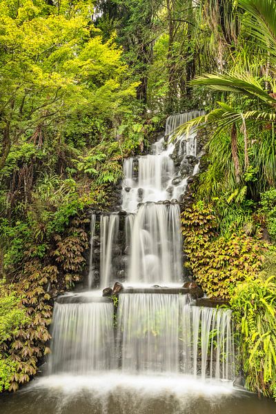 Waterval in Nieuw-Zeeland van Markus Lange