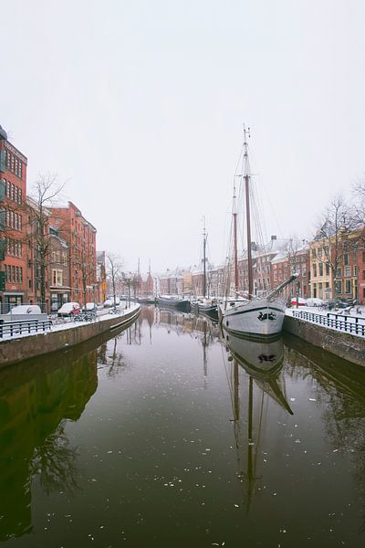 Winter Magic at the Hoge der A in Groningen: Snow-covered Beauty for Your Interior by Elianne van Turennout