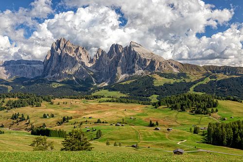 Dolomites mountain landscape
