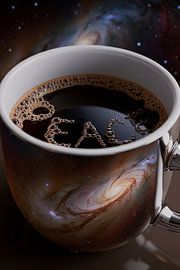 Coffee with galaxy design by Art & Soul Creations