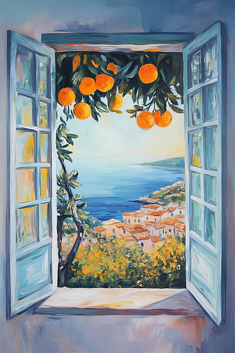 Fenêtre orange Vista I
