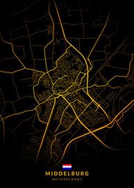 Middelburg Stadtplan von Kenda Maruyama