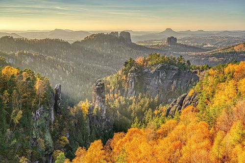 Carola view Saxon Switzerland