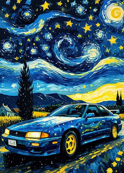 Nissan 240SX Nuit étoilée par MIROKKU