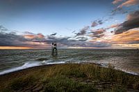 Zonsondergang aan de Westerschelde