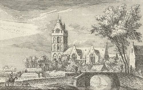 Abraham Rademaker, Vue d'Oudewater, 1610