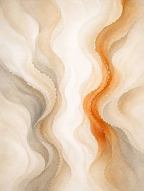 Golden Drift – Abstrakte Schichten von Graphictor