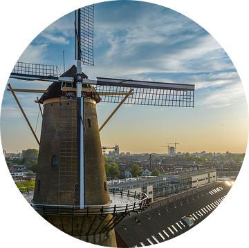 De molen van Dordrecht in Zuid-Holland van RPICS Fotografie