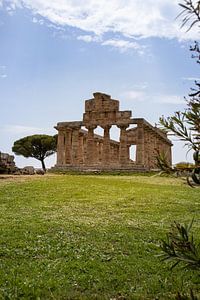 Peastum, site du patrimoine mondial de l'Unesco, Salerne, Italie sur Fotos by Jan Wehnert