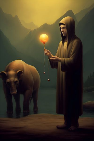 L'espièglerie sereine par Vythryd Arts