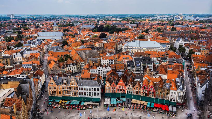 View over Bruges by Roy Poots