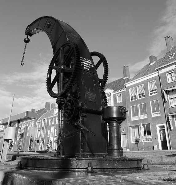 Harbour crane Middelburg by Patrick Riemens