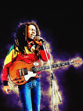 Spirit of Bob Marley Live at Crystal Palace 1980 von Gunawan RB