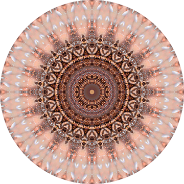 Mandala romantisch roze van Christine Bässler