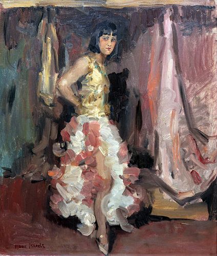 Staande danseres, Isaac Israels - ca 1900