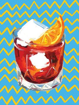 Negroni Blauw van Alice Straker