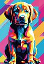 Labrador Retriever Pop Art by MIROKKU thumbnail